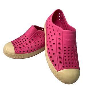 Native Jefferson Childrens 12 Pink Kids Sandals Water Hiking Camping Sneaker